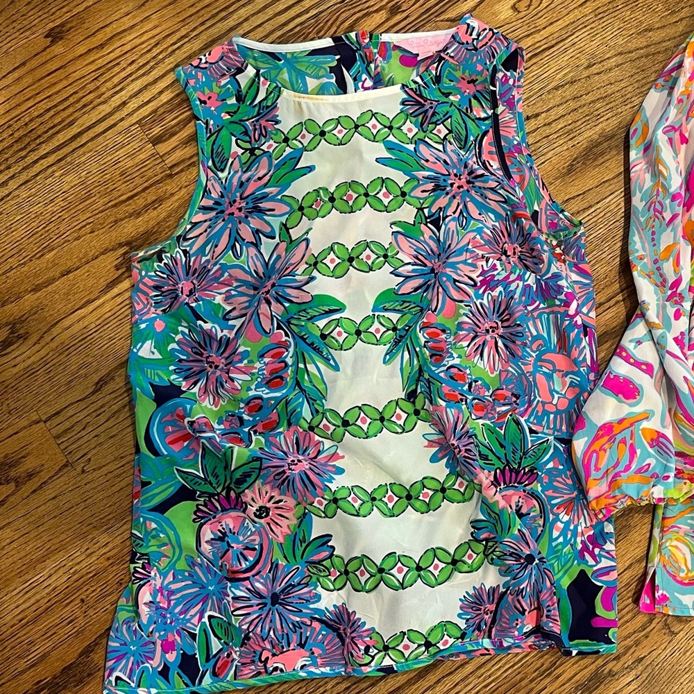Lilly Pulitzer Silk top